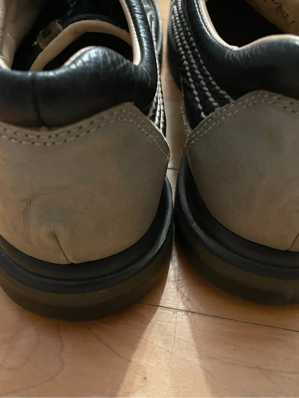 Dr. Martens Black Slip-On Shoes with Ribbed Outsoles